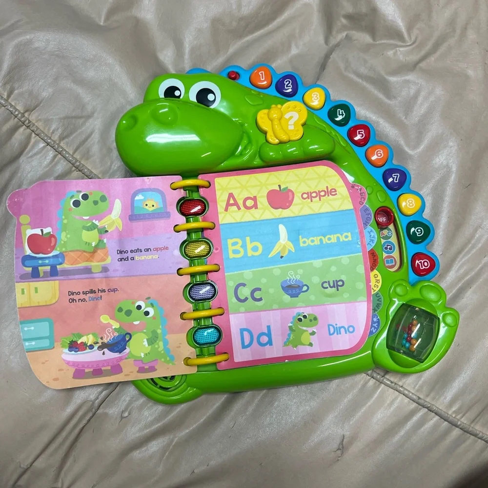 Leapfrog Dino”s Delightful Day Alphabet Book